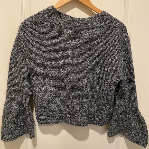 Cropped Bell Sleeve Sweater - Picture 2 of 2